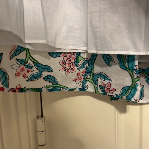 Elastic waist lined mini skirt - Picture 6 of 6